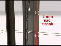 Kulca Tirnakli Celik Kapi Kayseri Youtube