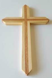 Handmade Large Sized Red Oak And Pine Wooden Wall Cross Approximately 15 Tall X 9 Wide X 5 X2f 8 Thick Hand Wood Wall Cross Wood Crosses Wooden Crosses Diy