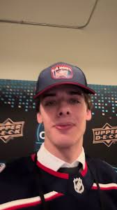 Charlie Elick & Evan Gardner checking in from the @NHL draft! #GoJackets