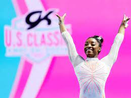 Simone arianne biles is an american artistic gymnast. Simone Biles Simone Biles Returns To Competition With Historic Vault More Sports News Times Of India