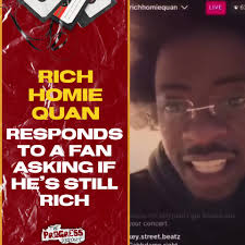 Rapper #RichHomieQuan responds to a fan asking “if he’s still rich”