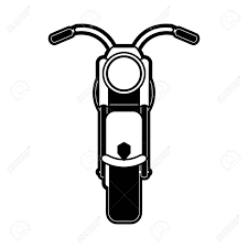 See more ideas about stencils, biker art, motorcycle drawing. Vintage Motorcycle Frontview Icon Image Vector Illustration Design Royalty Free Cliparts Vectors And Stock Illustration Image 87846943