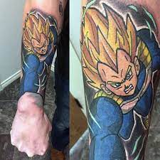 Made this vegeta today for my buddy and fellow tattooer @needlebeetle. 40 Vegeta Tattoo Designs For Men Dragon Ball Z Ink Ideas