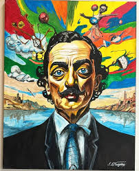 Popart style painting for Marilyn Monroe Painting by F Edward Nazarian