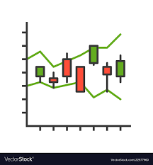 candlestick chart data report or stock market