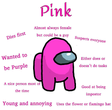 Among Us Color Stereotypes Part 2 Pink Amongus