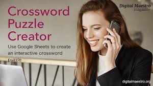 All crossword hobbyist users who want to keep their puzzles private can add a password to their puzzles on the puzzle screen, while logged in. Crossword Puzzles With Google Sheets Digital Maestro Magazine