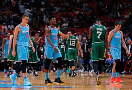 The viceversa uniform, which features a gradient pattern of vice colors, honors heat history, with traces of the heat is scheduled to wear the viceversa uniform 11 times during the first half of the regular season: Miami Heat Playoff Matchup Vs Boston Celtics Is Different Miami Herald