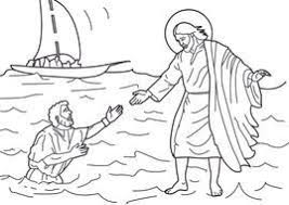 Jesus walking on water coloring pages are a fun way for kids of all ages to develop creativity, focus, motor skills and color recognition. Jesus Walking On Water Coloring Page Images At Pixy Org