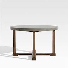 The amalie dining table offers modern, casual dining in a compact shape. Outdoor Patio Dining Tables Metal Glass More Crate And Barrel