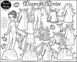 Each doll has a unique image and character. Paper Doll Clothes Coloring Pages Novocom Top