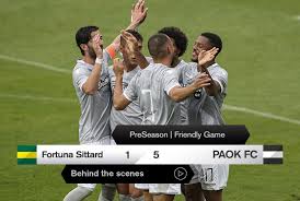 Fortuna sittard‏подлинная учетная запись @fortunasittard 1 февр. Fortuna Sittard Paok Backstage Camera Paokfc