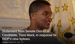 In the News — Tiara Mack, RI Senate District 6