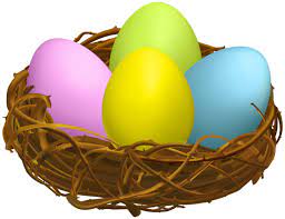 Easter Egg Nest Transparent Png Clip Art Easter Egg Pictures Easter Eggs Easter Egg Nest