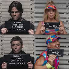 Supernatural x Barbie Mugshot : rMemeTemplatesOfficial