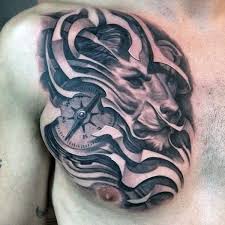 Tribal tattoo designs come in numerous different forms, like butterflies, the sun, the moon, bears, claws, star tattoos and a lot of abstract art. Top 73 Lion Chest Tattoo Ideas 2021 Inspiration Guide Lion Chest Tattoo Tattoos For Women Tattoo Designs
