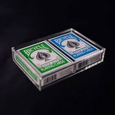 If you want your product to be seen, then crystal clear boxes® are your best choice. Card Case For 2 Playing Card Decks Clear Acrylic Magnetic Seal Card Box Buy Decks Clear Acrylic Magnetic Seal Card Box Card Case For 2 Playing Card Acrylic Magnetic Seal Card Box Product