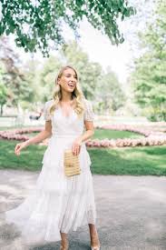 What I Wore For My Bridal Shower The Blondielocks Life Style Bridal Shower Dress Shower Dress For Bride Bridal Shower Outfit