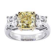 Engagement Ring With Yellow Diamond Fancy Yellow Diamond Engagement Rings Fancy Diamond Ring Yellow Diamond Engagement Ring