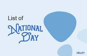 Aug 06, 2021 · national day calendar is the authoritative source for fun, unusual and unique national days. National Days Around The World Iwaft Blog Special Days