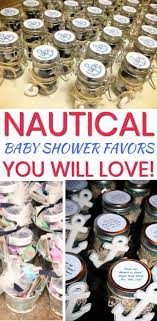 A nautical themed baby shower will be perfect for your soon to be little sailor! Nautical Baby Shower Favors Baby Boy Shower Favors Nautical Baby Shower Favors Nautical Baby Shower