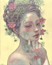 We misfits are the ones with the ability to enter grief. Death. Trauma. And  emerge. ~ Lidia Yuknavitch [Art: Miho Hirano]