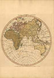 Featuring free and slave holding states. Antique Maps Old Cartographic Maps Antique Map Of The World Eastern Hemisphere Map Drawing By Studio Grafiikka