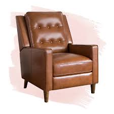 Hendren Genuine Leather Manual Recliner In 2020 Light Grey Upholstery Recliner Leather Upholstery
