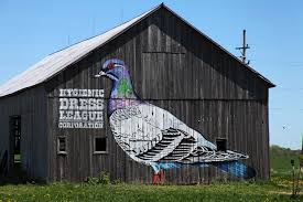 Gothic Street Art Invades Rural Michigan Street Art American Gothic Michigan