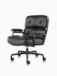 The eames executive chair is height adjustable and a swivel, tilt mechanism allows you to sit back and relax every once in a while. Eames Executive Office Chairs Herman Miller
