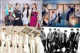 blackpink bts monsta x exo and more rank high on