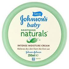 Johnson S Baby Soothing Naturals Intense Moisture Cream 250ml Soothing Baby Relieve Dry Skin Moisturizer