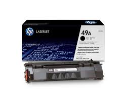 This printer takes #49a, #53a, #q5949a, #q7553a which yields 3,000 pages based on 5% coverage. Hp Q5949a Black Original Laserjet Toner Cartridge Hp Store India
