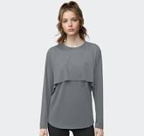 ELGINI E16277 Baju Latihan Wanita Cepat Kering S-XXL | Quick-Dry Ladies  Training Shirt