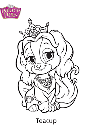 Kids can color and customize scribble scrubbie cute little pets, then wash and decorate them again. Palace Pets Coloring Pages Free Printable Coloring Pages For Kids