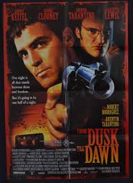 All About Movies - From Dusk Till Dawn poster One Sheet George Clooney  Quentin Tarantino Vampires