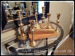 While cleaning a vintage item is never in question, whether to polish or not to polish brass, copper and silver is for many vintage sellers. How To Clean Brass Candlesticks Decorate More With Tip