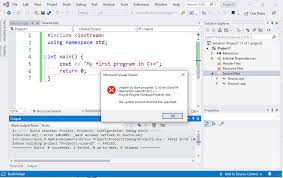 The System Cannot Find The File Specified In Visual Studio C Why Stack Overflow