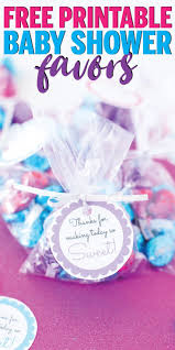This post contains affiliate links to products for your convenience. Free Printable Baby Shower Favor Tags In 20 Colors Cheap Baby Shower Favors Baby Boy Shower Favors Baby Shower Favors Girl