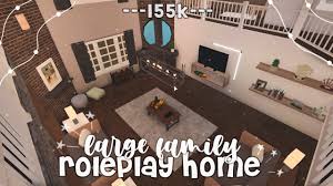 Two story house design tiny house layout house layout plans unique house design house layouts modern family house family house plans beautiful house plans simple house. Bloxburg Large Family Roleplay Home No Large Plot House Build Youtube