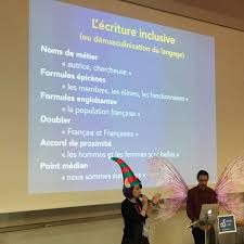 Il faut déjà comprendre que. Ecriture Inclusive Faisons Le Point Autour De La Cheminee 24 Jours De Web