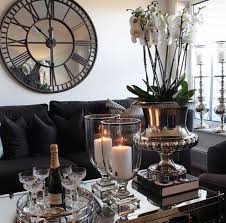 Contemporary Furniture Accessories By Exclusive Interiors Wall Clocks Living Room Mirror Wall Clock Large Mirrored Wall Clock