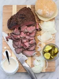 How to cook a beef tenderloin roast. Sirloin Steak Sandwiches With Horseradish Sauce Foodiecrush
