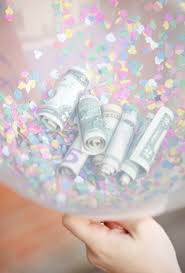 Money Balloons A Cool Way To Present Money As A Gift Esp For A Young Person As Opposed To A Boring Check In A Card Money Balloon Balloon Gift Money Gift