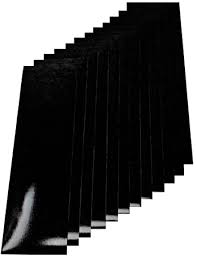 Qbc Craft Motorcycle Black Reflective Tape Kit 12 Sheets 3 5 X 12 Of 3m Scotch Lite Reflects White Enhanced Road Safety Adhesive Vinyl For Bicycles Helmets Diy Decals By Amazon In Car