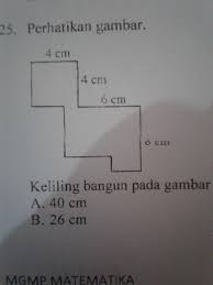 Artikel selengkapnya bisa dibaca pada sumber gambar. Keliling Bangun Pada Gambar Diatas Adalah A 40 Cm B 26 Cm C 20 Cm D 16 Cm Brainly Co Id
