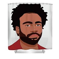 Childish Gambino Shower Curtains for Sale