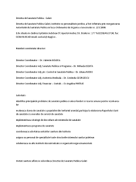 Direcția de sănătate publică bucurești. Directia De Sanatate Publica
