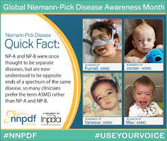Type a is a genetic disorder in which sphyingomyelin (ceramide phosphorylcholine) accumulates in cells of infants and young children. October National Niemann Pick Disease Foundation Inc Facebook