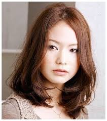 Beautiful asian woman with long hair. Medium Length Hairstyles Diy ãƒ˜ã‚¢ã‚¹ã‚¿ã‚¤ãƒ« ã‚¹ãƒˆãƒ¬ãƒ¼ãƒˆãƒ˜ã‚¢ ã‚¹ã‚¿ã‚¤ãƒ«